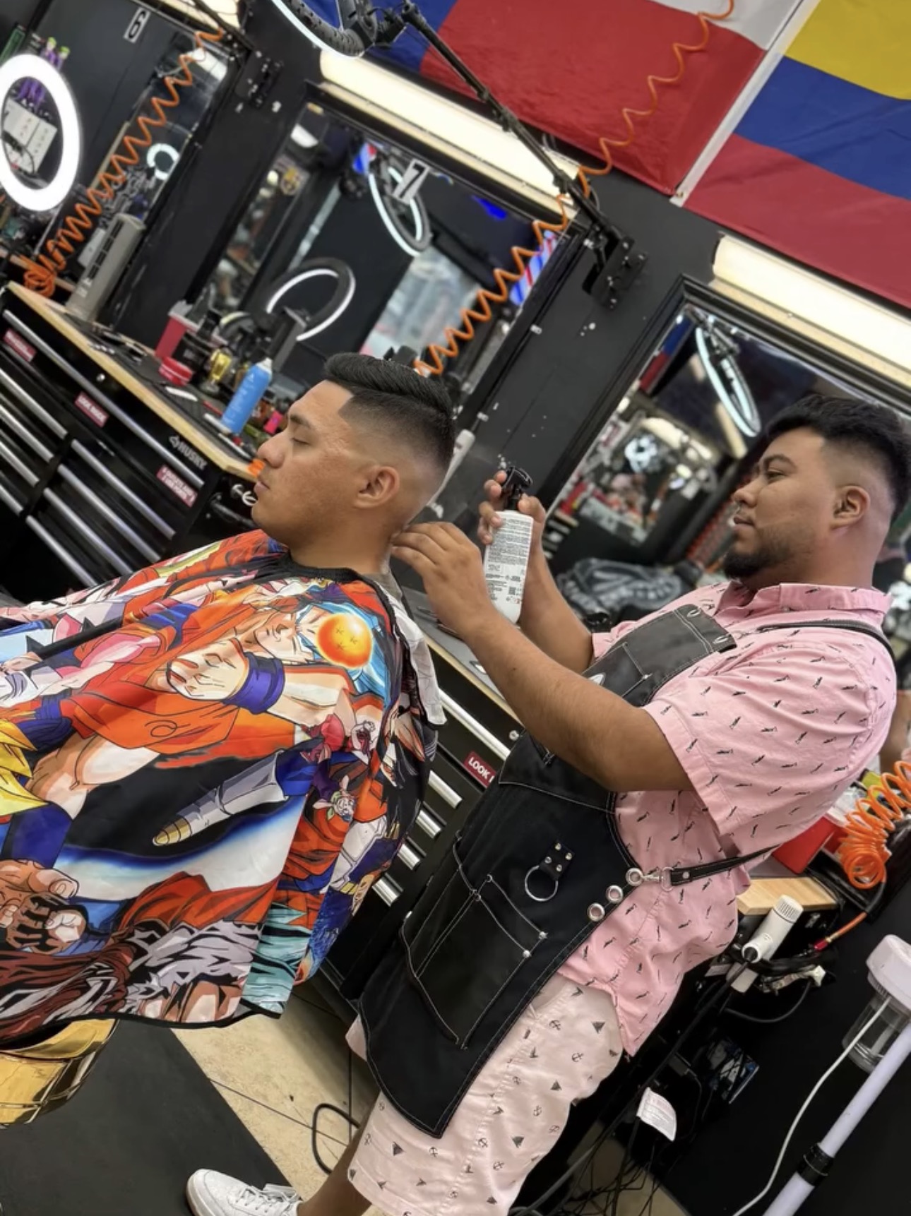 Cristian, barber at Muma's
